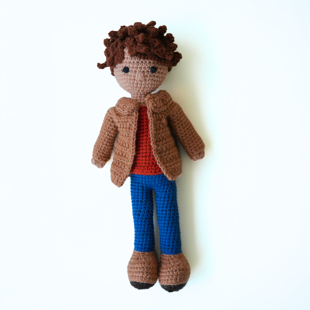 Handmade Unique Crochet Boy Doll